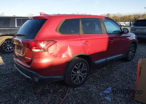 2017 Mitsubishi Outlander Es z USA, uszkodzony, nr VIN JA4AD2A3XHZ022635